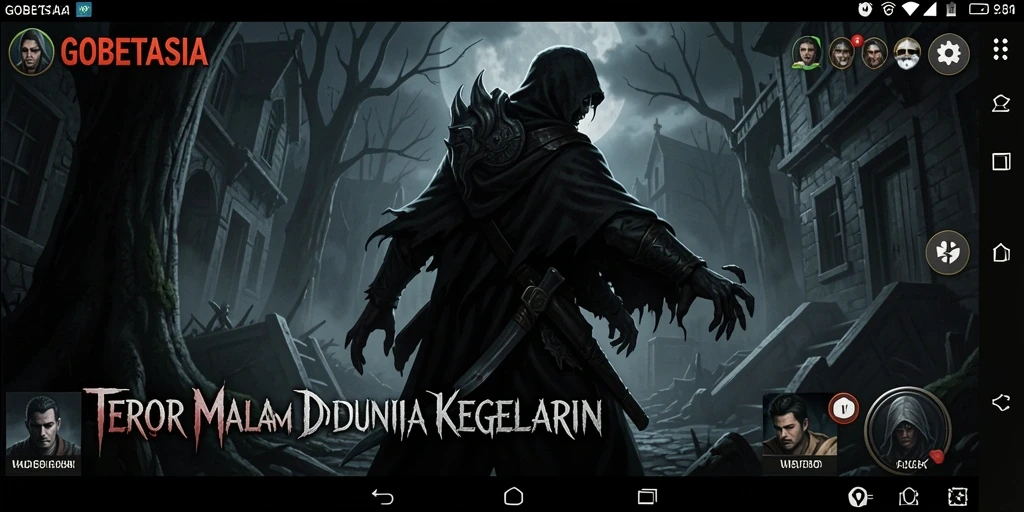 Gameplay GOBETASIA yang menyeramkan dan mencekam.