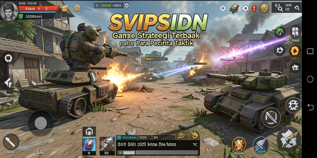 Tampilan gameplay menarik dari SVIPSIDN dengan elemen strategi yang mendalam.